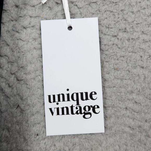 UNIQUE VINTAGE Vest Womens 2X Black Music Notes Stars Pockets V-Neck NWT - Picture 7 of 14